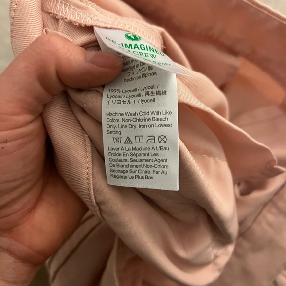 J Crew Wide Leg Pink Pants - Picture 3 of 4